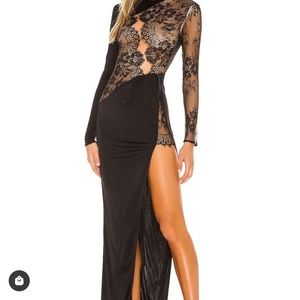 Michael Costella Hilary lace gown